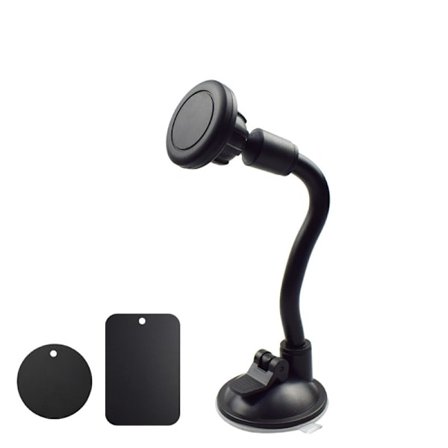 Magnetisk sugekopp mobilholder - For mobile enheter, fleksibel halsdesign