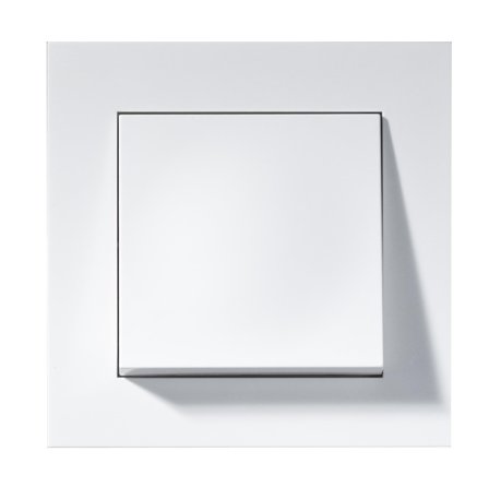 Elko EKO09848 Kytkin vaihtokytkin, pistokepuristin/jousiliitin Valkoinen, Kytkimet & pistorasiat