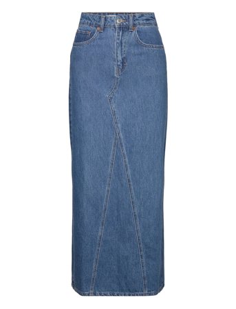 Mango | Long Denim Skirt | XS