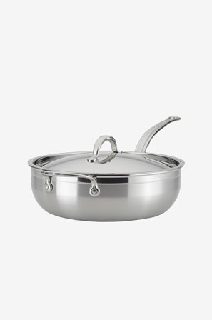 Hestan - Haudutuspannu ProBond, halkaisija 28 cm - Kromia - Paistinpannut & grillpannut - - Homeroom