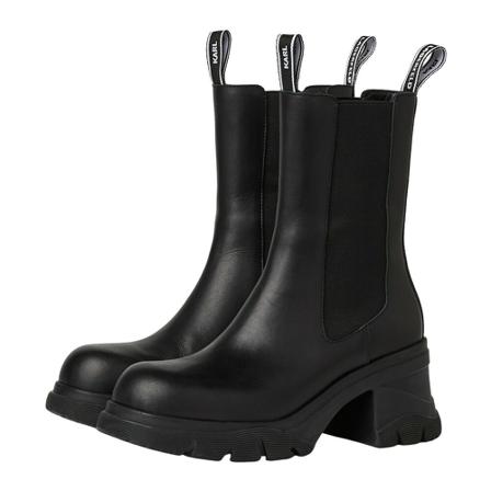 Karl Lagerfeld, Bridger Midi Gore Boots Czarny, Kobieta, Rozmiar: 36 EU