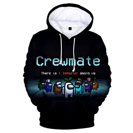 Bland oss 3D-tryck barnhuvtröjor med fickor A 120cm