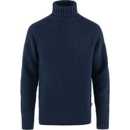 Fjällräven Övik Roller Neck Tröja XXL - male - Dark Navy/Blå - Tröjas & knitwear