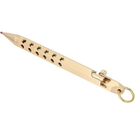 Metall mässing signatur solid penna high-end gelpenna lämplig för kontor och företag skrivande