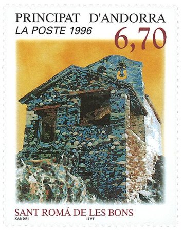 Fransk Andorra 1996 - Saint Roma Les Bons