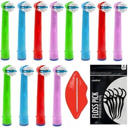 Tandborsthuvuden - Oral-B - Barn Stages - Paketerbjudande 12 - Kompatibla med elektriska barnborstar