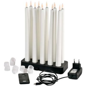 Antikk LED-lys Duni 27,8cm