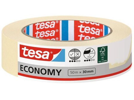 tesa Maskeringstejp 5287 30mmx50m - Lyreco - Emballage och lagerutrustning - Packtejper - Maskeringstejp