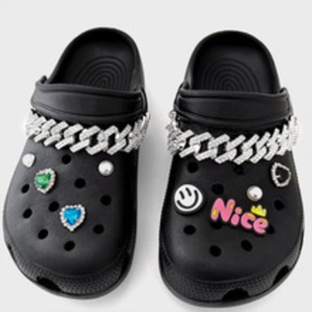 2 kpl Bling-kenkäketjuja naisille, Goth-kenkäkoristeita tukisandaaleihin, kenkien koristelu, asusteita tytöille, miehille ja teineille