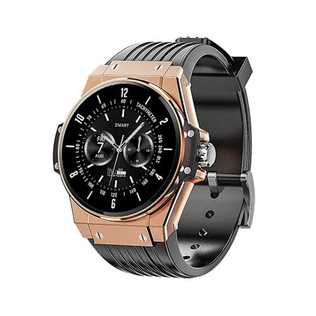 Smartwatch med Hjärtfrekvens, Kalorier, Alarm, Meddelandepåminnelse, Styrd av Musik