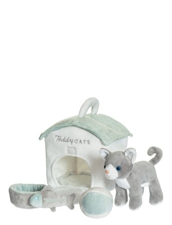 Teddykompaniet | Teddy Cats, Playset | 19X21X23CM