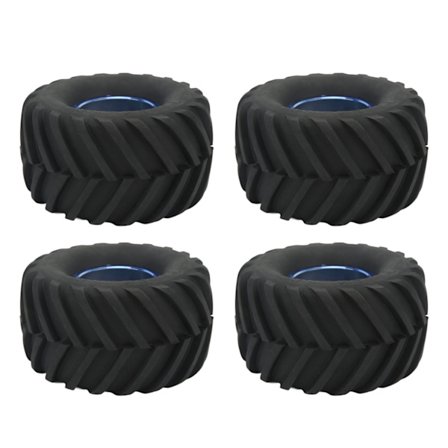 4 kpl 1/10 mittakaavan monsteriauton renkaita RC-auton renkaat ja vanteet 1/10 kauko-ohjattavalle autolle