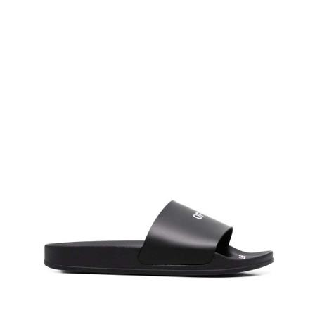 Off White, Sandals Zwart, Dames, Maat:37 EU,print