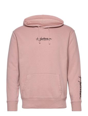 Hco. Guys Sweatshirts Hettegenser Genser Rosa Hollister