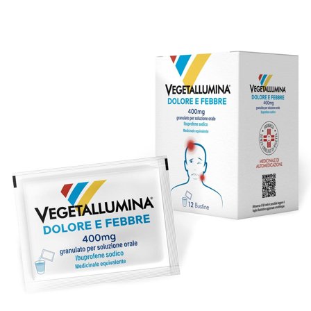 Vegetallumina Dolore E Febbre 400mg 12 Bustine