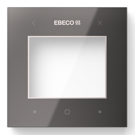 Ebeco EB-Therm 500 Täckfront antracit, för Schneider Exxact, Värme