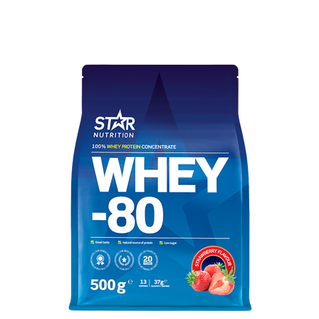 Star Nutrition Whey-80, 500 g