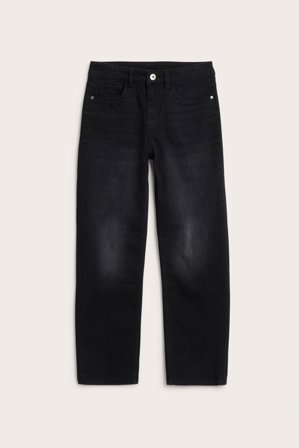 Kappahl | Loose jeans mid waist | Svart denim