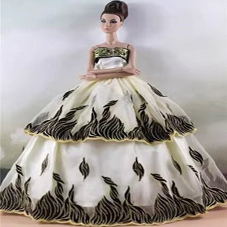 Docka Bröllopsklänning Docka Kjol 2 2