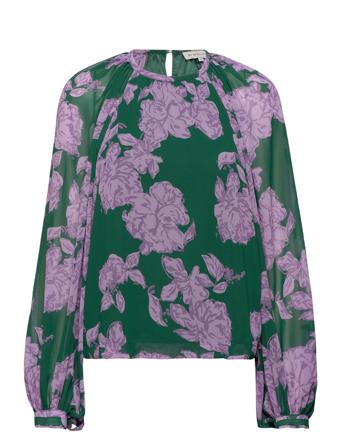 Giordana Blouse Bluse Langærmet Multi/mønstret By Malina