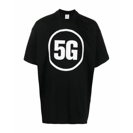 Vetements, T-Shirts Zwart, Heren, Maat:M