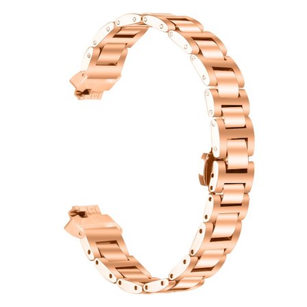 Elegant Rostfritt Stål Armband Kompatibelt med Fitbit Inspire/Inspire 2/HR - Smal Design