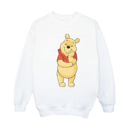 Disney Boys Winnie The Pooh Söt Sweatshirt 3-4 År Vit
