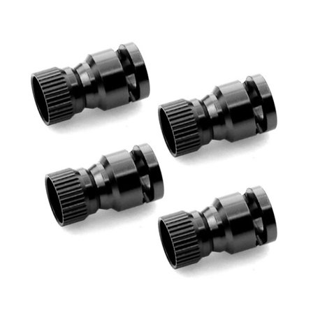 RC Body Hole Locator -kiinnitystolpat MUSTA