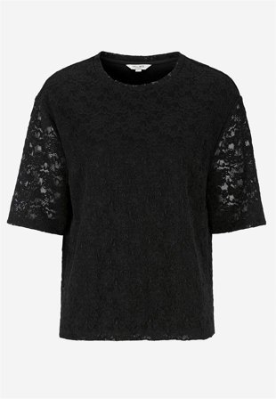 Cellbes of Sweden - Spetstopp med rundhals - svart - för damer - 50/52