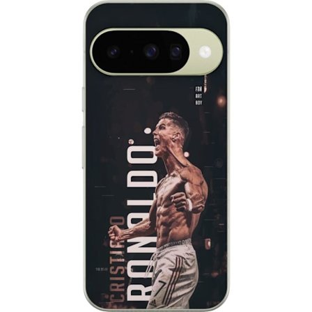 Kompatibelt Mobilskal till Google Google Pixel 10 Cristiano Ronaldo Al-Nassr Portugal legendarisk superstjärna med en enorm karriär och kraftfull sp