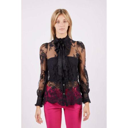 Aniye By Casual Shirts Sort, Dame Bluser
