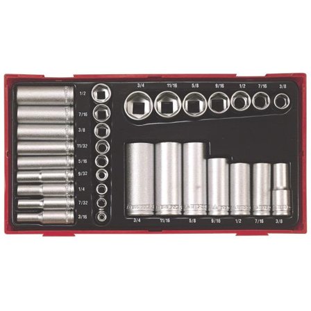 Teng Tools TTAF32 Topnøglesæt 32 dele, Håndværktøj