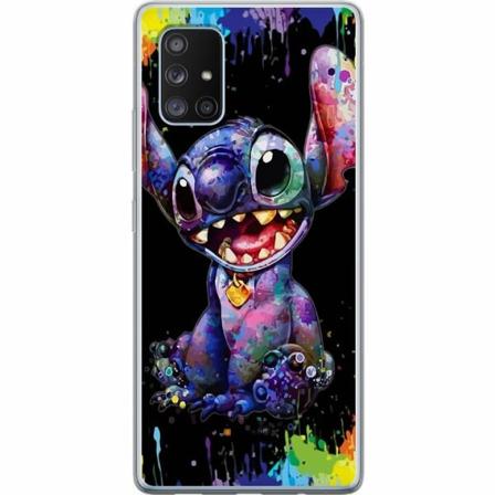 Samsung Galaxy A71 5g Genomskinligt Skal Lilo And Stitch