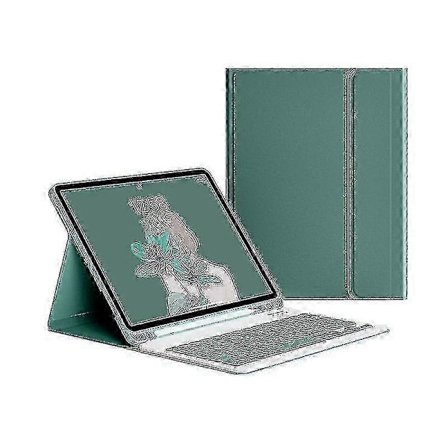 Etui med tastatur for iPad 9.7 tommer 2017 2018 5. 6. generasjon