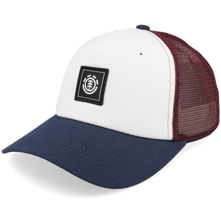 Element - Weiss trucker Cap - Kids Icon Mesh Cap Vintage Red Trucker @ Hatstore