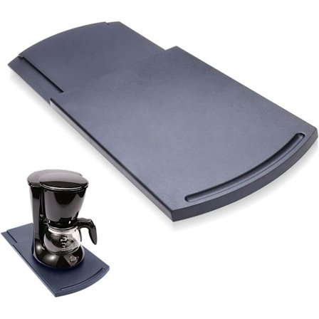 Skydeskuffe til kaffemaskine, flytbar køkkenmaskineholder, ZQKLA