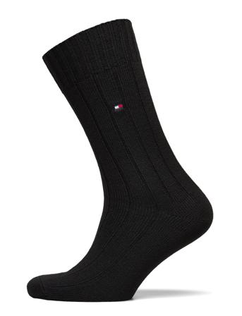 Th Men Sock 1P Wool Bootsock Underwear Socks Regular Socks Sort Tommy Hilfiger