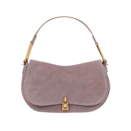 Coccinelle, Bag anemone Roze, Dames, Maat:ONE Size,suede