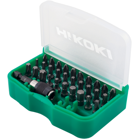 HiKOKI 60120818 Bitssats 31 delar, Borra & mejsla