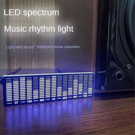 LED Ljudstyrd Musik Spektrum Display Ambient Ljus Atmosfärisk Rytm Ljus