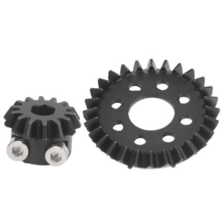 2 stk. højstyrke stål spur gear pinion 2:1 ratio 5204 8mm sekskant hul