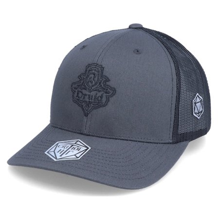 Critiql Hit - Grigio trucker Cappellino - Druid Class Emblem Charcoal/Black Trucker @ Hatstore