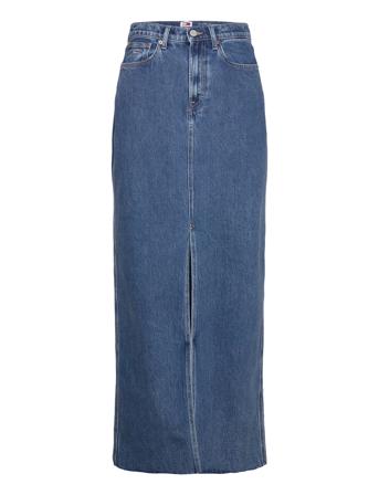 Claire Hgh Maxi Skirt Cg4139 Blue Tommy Jeans