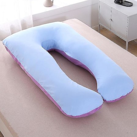 U-formad case för gravida kvinnor för hela kroppen Sovstöd för gravida kvinnor (inget filler, just case)