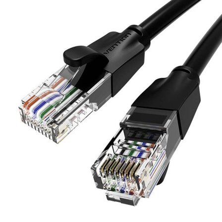 Kabel UTP CAT6 Vention IBEBN RJ45 Ethernet 1000Mbps 15m czarny