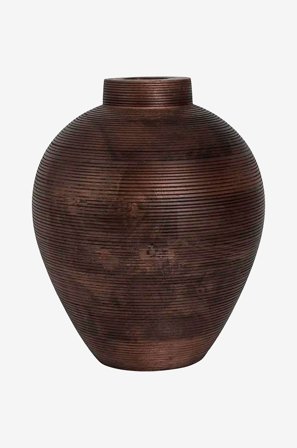 Halvor Bakke - Lesotho Vase - Brun - Urtepotteskjulere & vaser - Fra Homeroom
