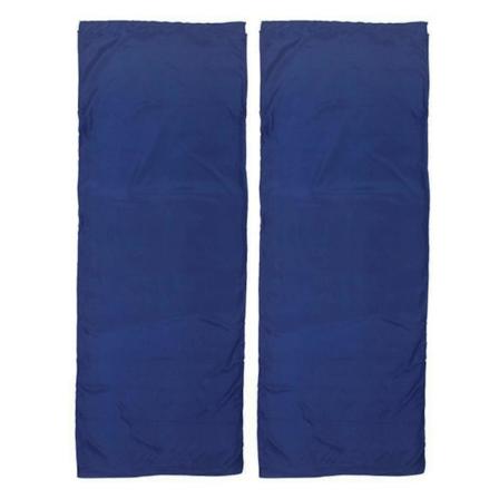2x Mikrofiber Soveposeforing Rejse Sengesæk Letvægts Soveposeforinger 36x87 Tommer
