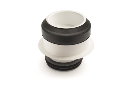 Jafo 3106703 Golvanslutningsstos 110 mm Utan huv, Badrum