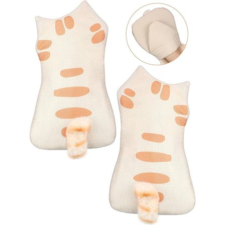 Sjove katteovnhandsker varmebestandige søde ovnhandsker Kawaii ovn