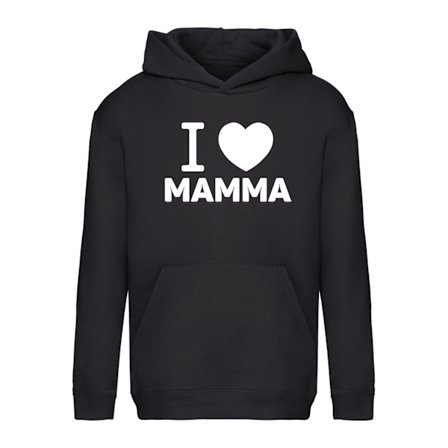 Jeg Elsker Mamma - Hettegenser / Genser - BARN
